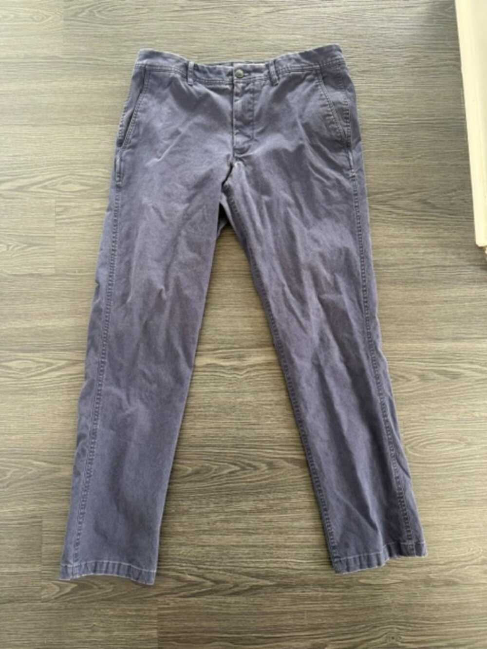 Bonobos Navy Washed Chinos Men's 33x32
